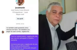 Ex-subsecretário e pai de acusado de estupro chama advogado da vítima de ‘vagabundo’