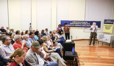 Entidades lançam Frente em Defesa do Orçamento Público contra as emendas parlamentares