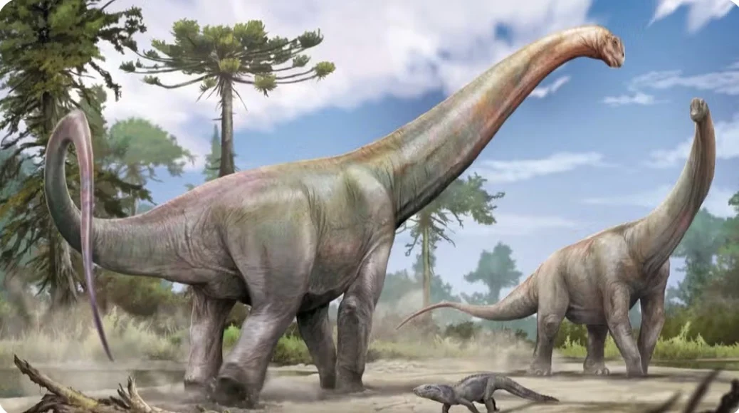 Dasosaurus tocantinensis, achado no Maranhã, podia chegar a 20 metros — Foto: Reuters