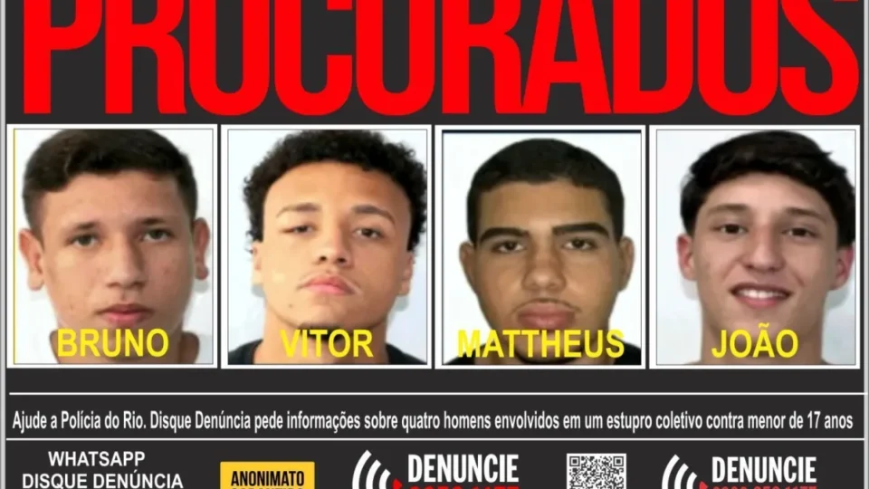 Mãe denuncia outro estupro coletivo que teria sido praticado pelos mesmos suspeitos no RJ