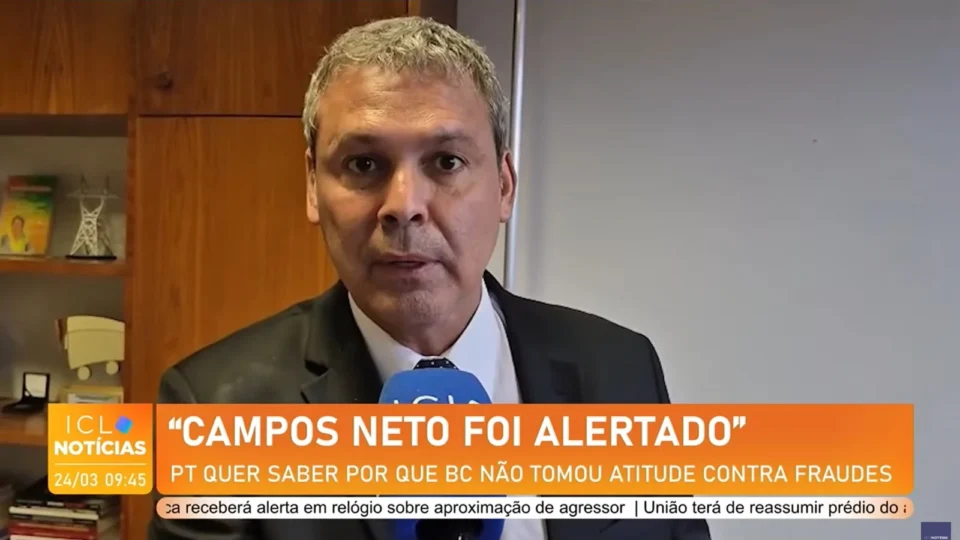 Caso Master: Campos Neto é alvo de denúncia de Lindbergh por ignorar alertas da PF, do FGC e da Febraban
