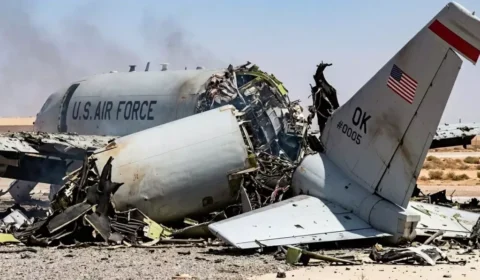 Ataque de drones iranianos destrói avião dos EUA que custou US$ 270 milhões