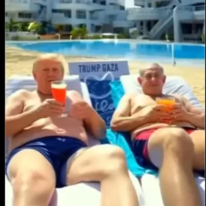 Em animação de IA divulgada por Trump, Gaza aparece transformada em resort
