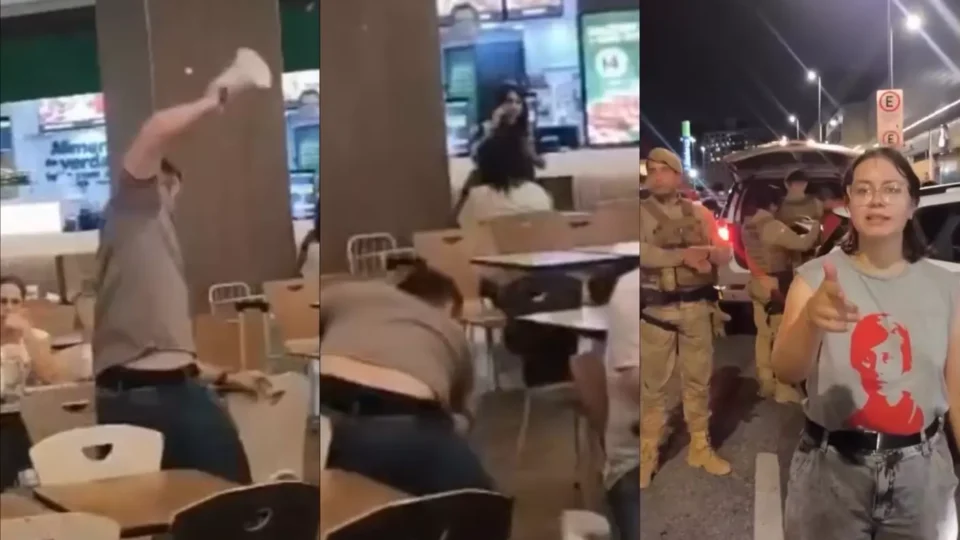 Manifestantes contra escala 6×1 são presos em SC após protesto em shopping