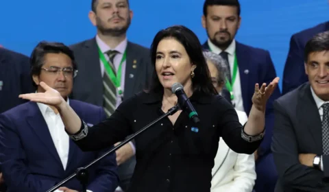 Simone Tebet anuncia candidatura ao Senado por SP nas eleições de 2026