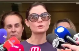 Michelle diz que mérito de domiciliar a Bolsonaro é de todos que procuraram Moraes