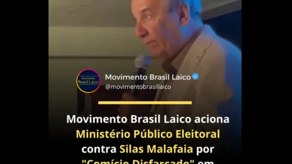 Associação lança campanha nacional contra propaganda eleitoral em templos religiosos