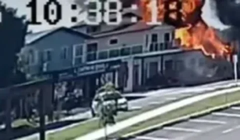 Piloto morre após avião cair sobre casa no RS; moradores saíram em segurança