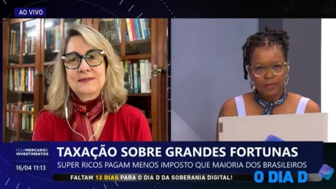 Carla Beni desmente fake news que diz que taxação de grandes fortunas leva a fuga de capital