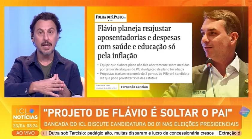 Flávio Bolsonaro emula projeto 