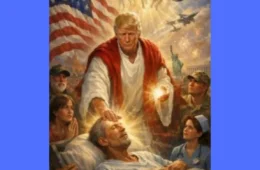 Trump mostra imagem em que aparece como Jesus e ataca papa: ‘Péssimo em política externa’