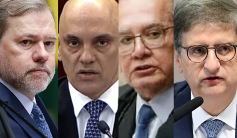 CPI do Crime Organizado pede indiciamento de Toffoli, Moraes, Gilmar e Gonet