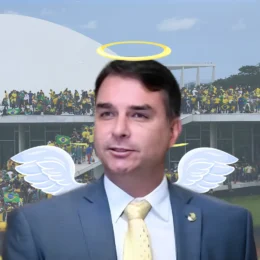 Imprensa trata Flávio Bolsonaro como se ele não representasse risco à democracia
