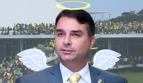 Imprensa trata Flávio Bolsonaro como se ele não representasse risco à democracia