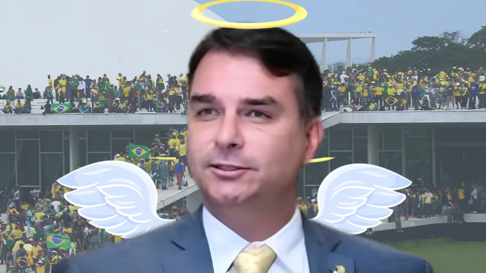 Imprensa trata Flávio Bolsonaro como se ele não representasse risco à democracia