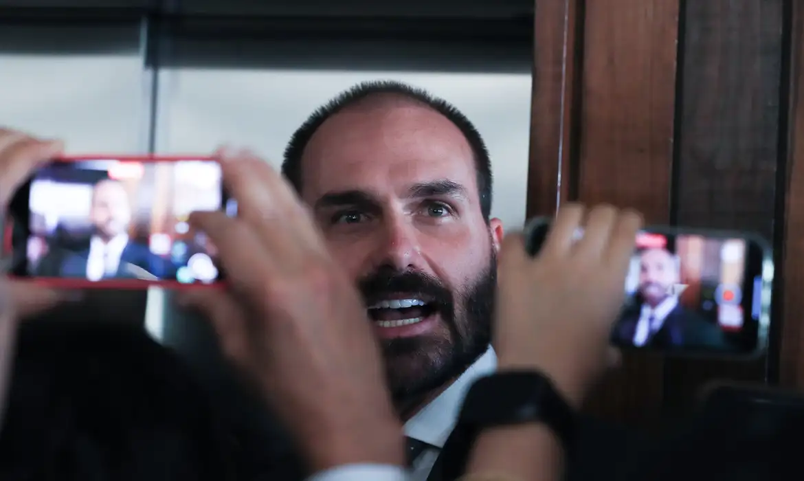 Eduardo Bolsonaro. Foto: Lula Marques / Agência Brasil