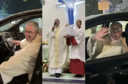 Padre é sorteado em rifa que ele mesmo organizou e resultado gera polêmica