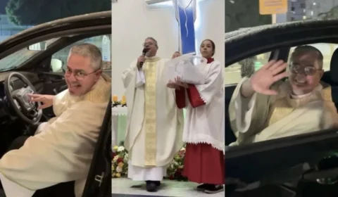 Padre é sorteado em rifa que ele mesmo organizou e resultado gera polêmica