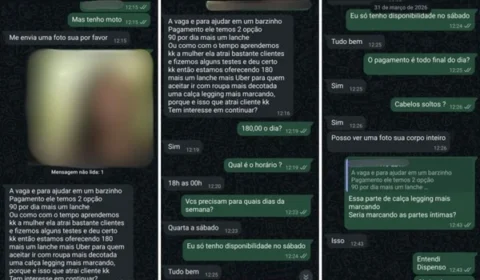 Hamburgueria oferece salário maior para candidata de 17 anos usar roupa decotada
