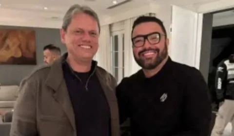 Tarcísio jantou e tirou fotos com empresário do funk preso por ligação com PCC