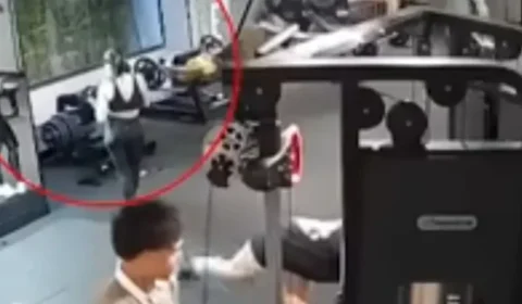 Jovem de 19 anos quebra os dois joelhos durante exercício em academia no DF