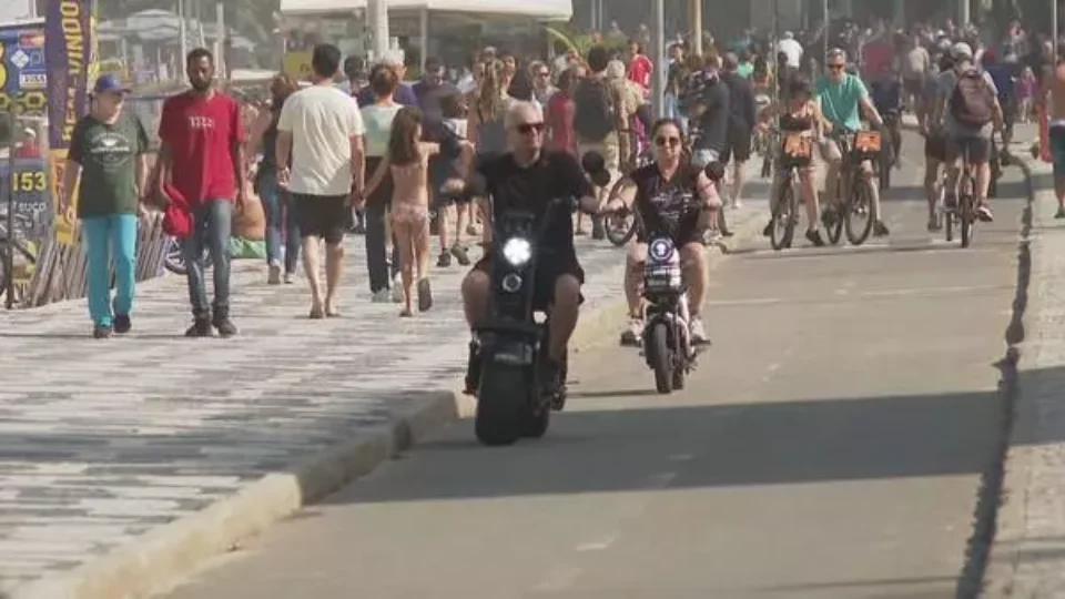 Rio proíbe o tráfego de bicicletas elétricas em vias com limite acima de 60 km/h