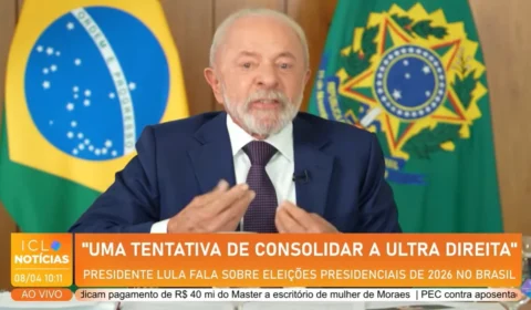 ‘Eleição terá como ponto alto a defesa da democracia’, diz Lula em entrevista ao ICL