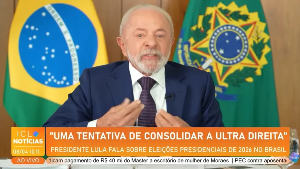 ‘Eleição terá como ponto alto a defesa da democracia’, diz Lula em entrevista ao ICL