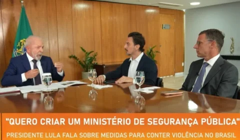 Ao ICL, Lula diz que quer criar Ministério da Segurança e Guarda Nacional