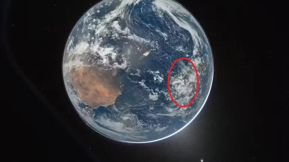 Brasil aparece em primeira imagem da Terra registrada pela missão Artemis 2