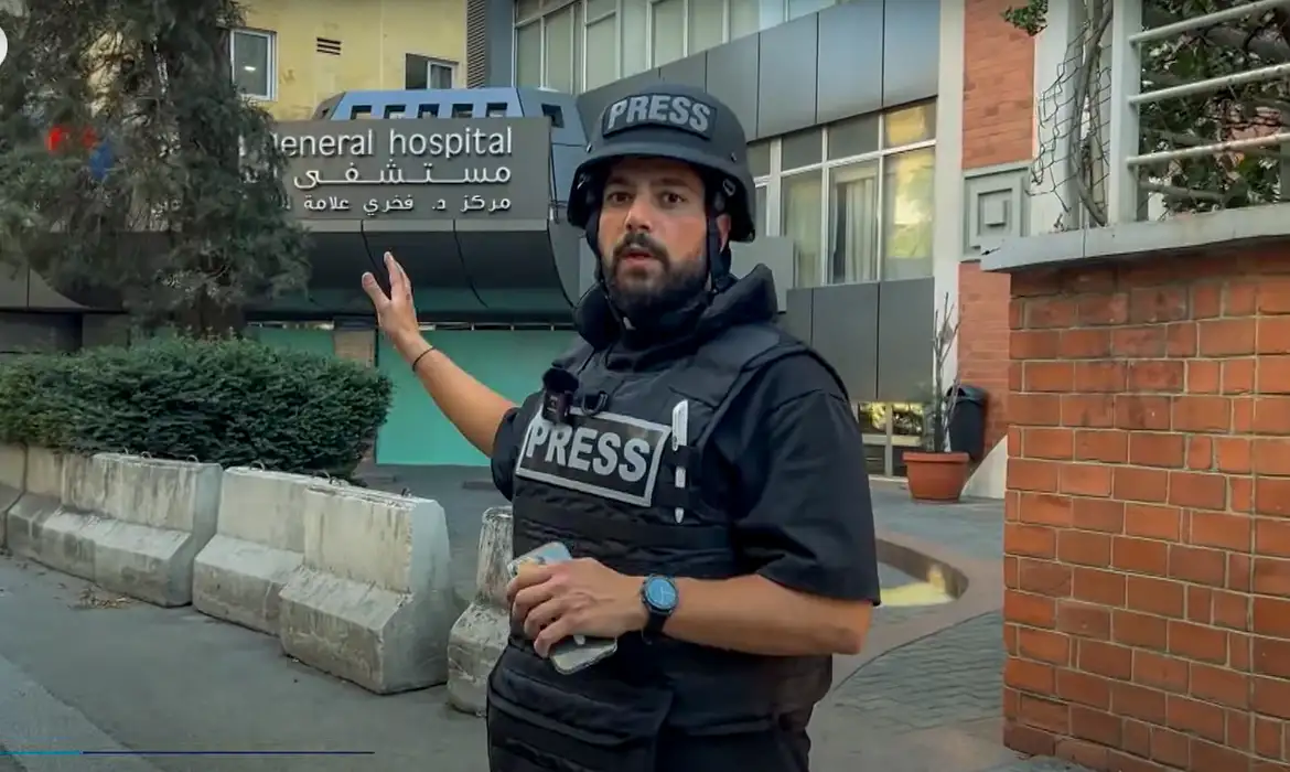 Israel manda evacuar dois hospitais em Beirute. (Foto:Frame DW)