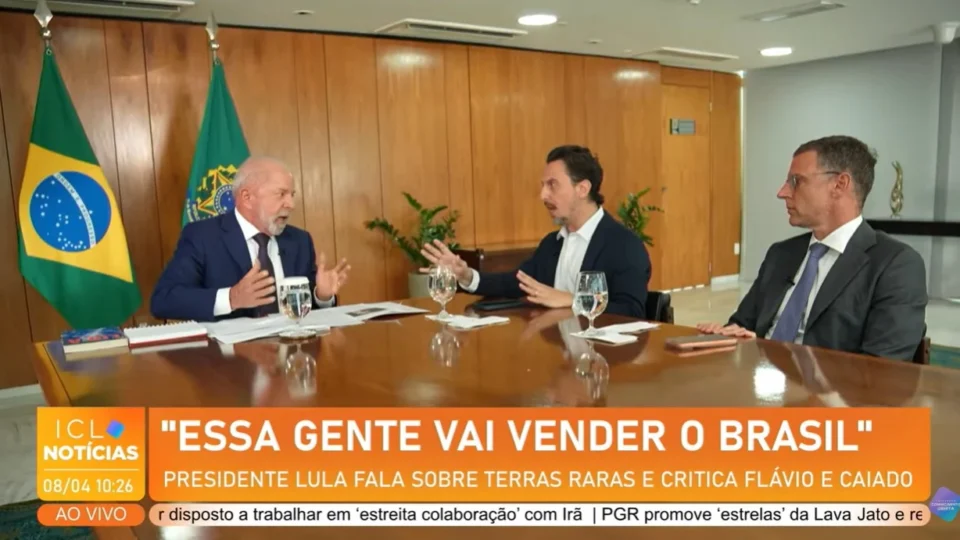 No ICL, Lula critica Caiado e Flávio Bolsonaro por tentar ‘vender’ terras-raras aos EUA