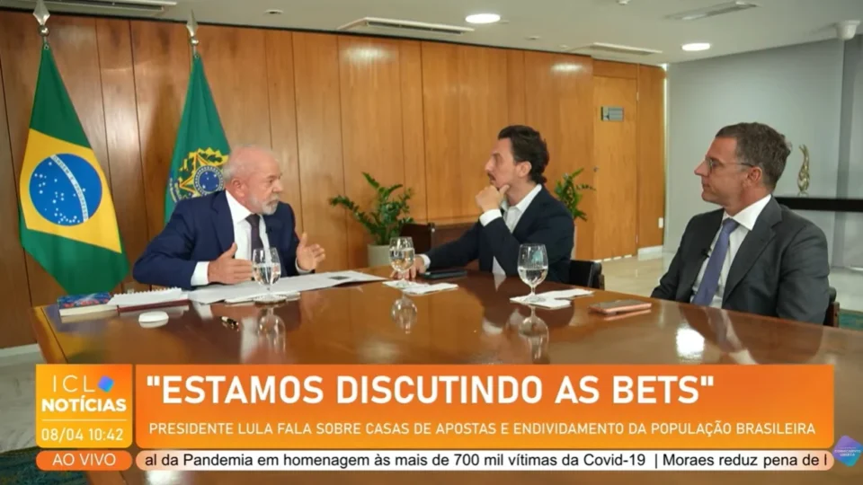 ‘Se depender de mim a gente fecha as bets’, diz Lula, em entrevista ao ICL