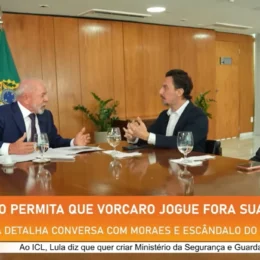 Ao ICL, Lula diz ter aconselhado Moraes a se declarar impedido no Caso Master