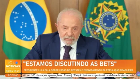 ‘Se depender de mim, fechamos as bets’ afirma Lula ao ICL