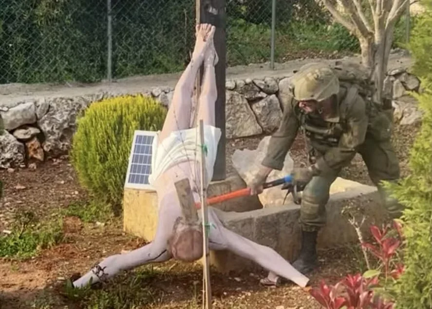 Israel repreende militar que vandalizou estátua de Jesus Cristo no Líbano