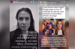 Virginia diz que vai acionar Justiça após publicações críticas de Piovani: ‘cansei’