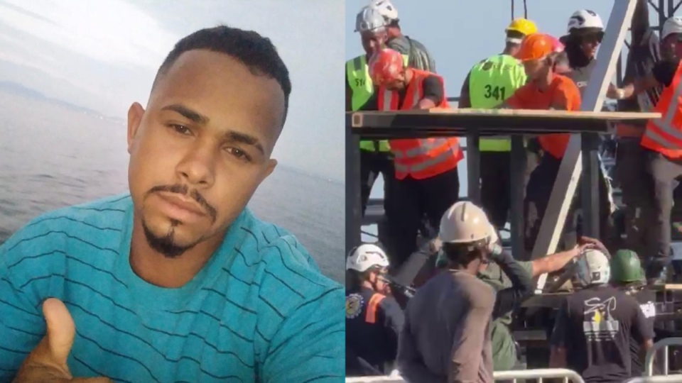 Trabalhador morre após acidente durante montagem de palco de Shakira no RJ