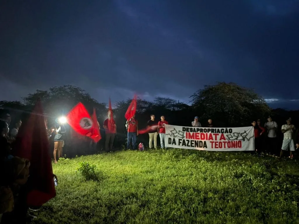 Mais de 500 trabalhadores ocuparam área no Ceará em abril de 2026 | Crédito: MST