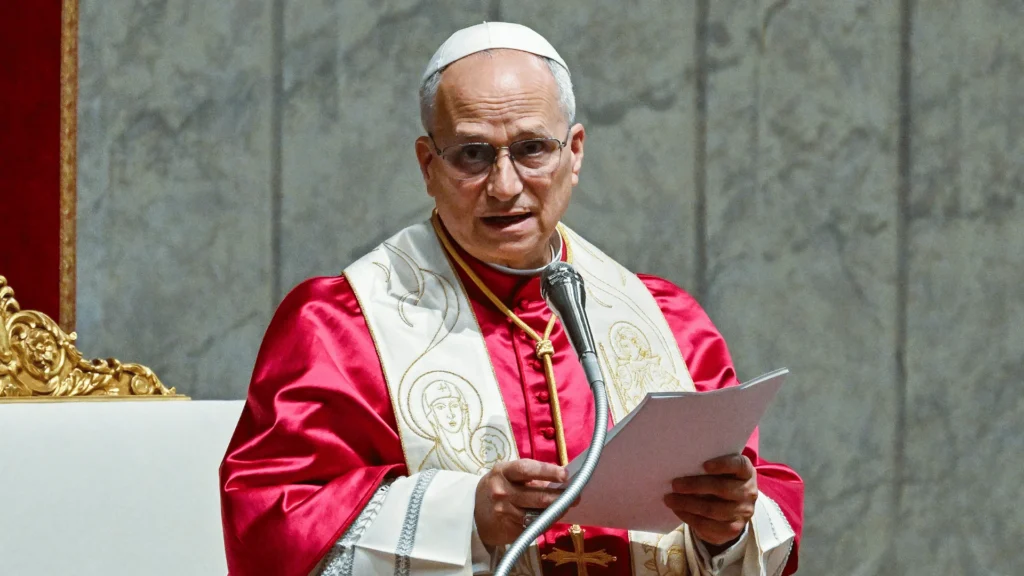 Papa Leão XIV diz que ‘não tem interesse’ em debate com Donald Trump