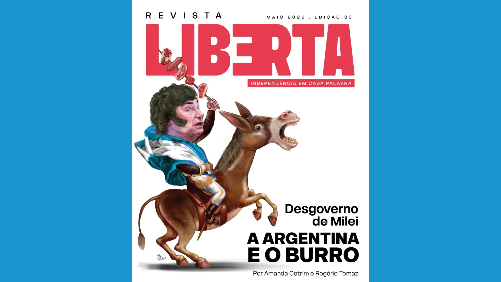 Revista Liberta edição 33: quando tudo começa a ceder ao mesmo tempo