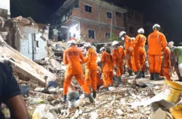 Desabamento de prédio em Salvador (BA) deixa três mortos