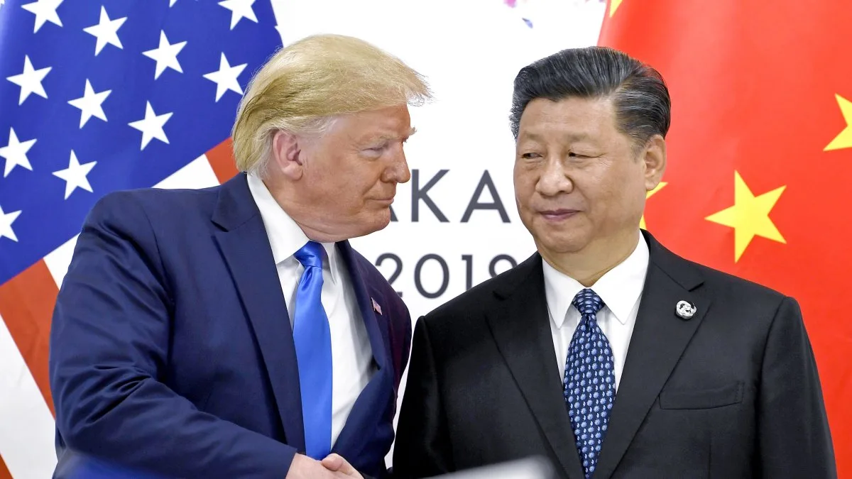 Donald Trump e Xi Jinping se encontraram ao menos seis vezes ao longo da última década, em reuniões bilaterais e cúpulas internacionais, em uma relação marcada por disputas comerciais e tensões geopolíticas. | Crédito: AP Photo