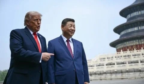 Xi alerta Trump sobre risco de conflito entre China e EUA em reunião em Pequim