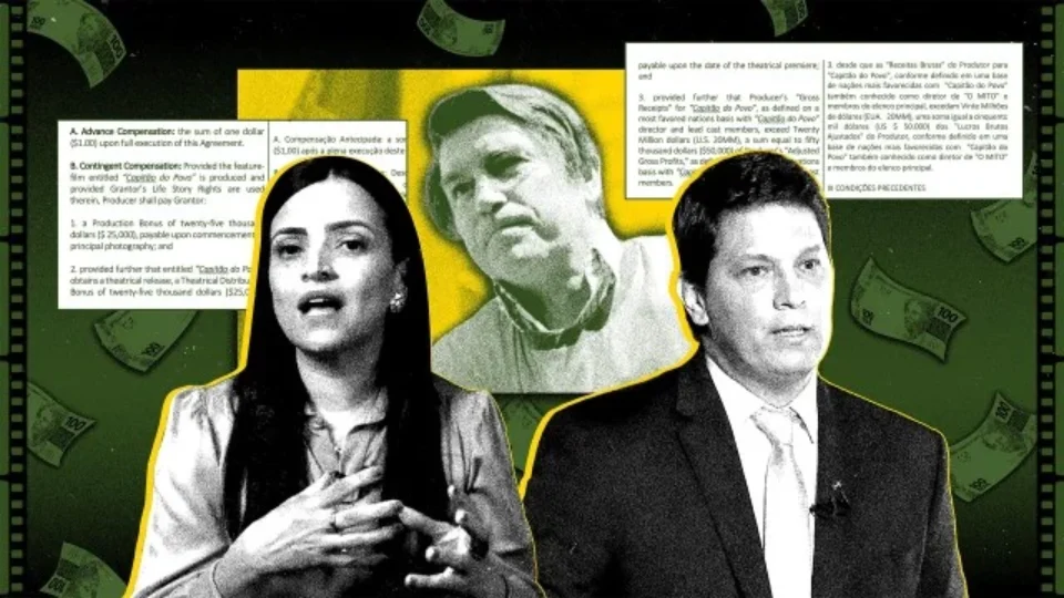 Mário Frias e Karina da Gama teriam oferecido até R$ 500 mil pela história de Bolsonaro