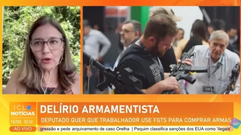 Congresso deveria discutir precarização do trabalho ao invés de uso do FGTS para compra de armas.