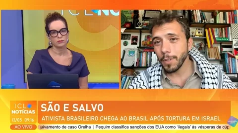 Ativistas tiveram que ser hospitalizados após t0rturas promovidas por Israel.