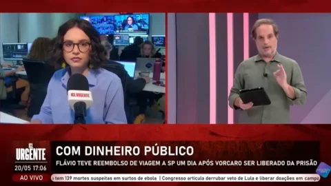 Flávio Bolsonaro teve reembolso de viagem a São Paulo em visita a Vorcaro