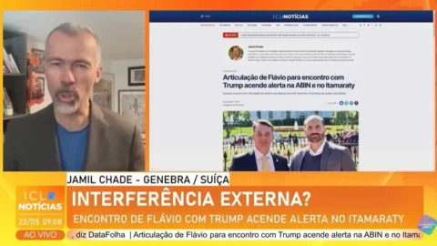 Jamil Chade: Flávio Bolsonaro está tentando encontrar com Trump para tentar abafar caso Master