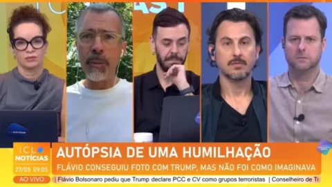 Flávio apenas entrou no salão, entregou documento e tirou uma foto. Confira a análise de Jamil Chade